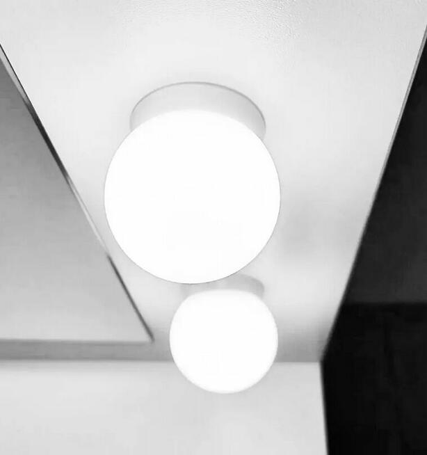 TOALETKA kosmetyczna LUSTRO 12 LED TABORET biała