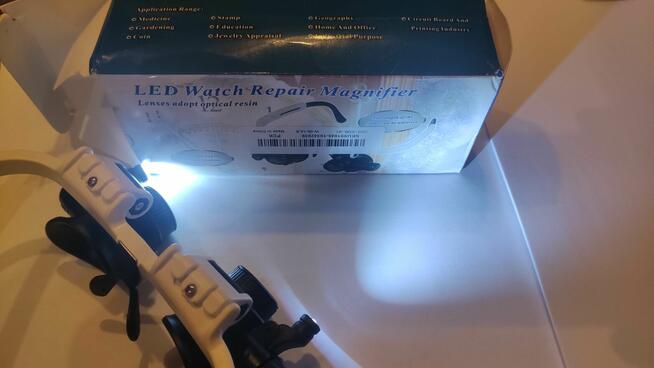 Nowe okulary zegarmistrzowskie