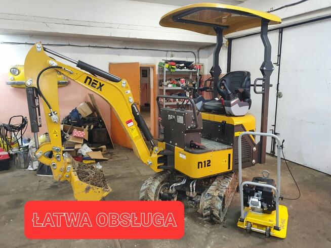 Wynajem minikoparki - wypożyczalnia minikoparek - SKAWINA