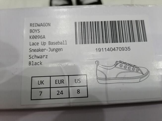 24 RED WAGON Buty sportowe z niską cholewką dla chłopców cza
