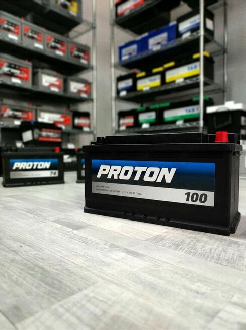 ️Akumulator PROTON 100Ah 720A EN Luboń Ul. Sikorskiego 12