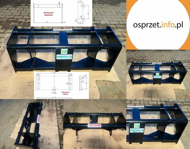 ADAPTER PRZEJŚCIÓWKA ŁADOWARKA MERLO-MANITOU