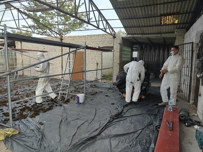 ETERNIT AZBEST DEMONTAZ-- RUSZTOWANIE WYNAJEM