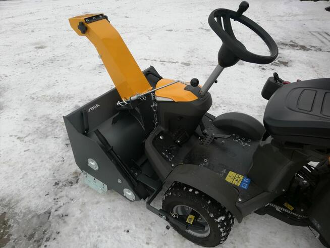 Nowa odśnieżarka rotacyjna pług wirnikowy do Stiga Park 2+4W