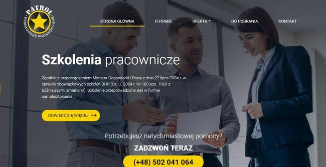 Usługi BHP, PPOŻ, HACCP