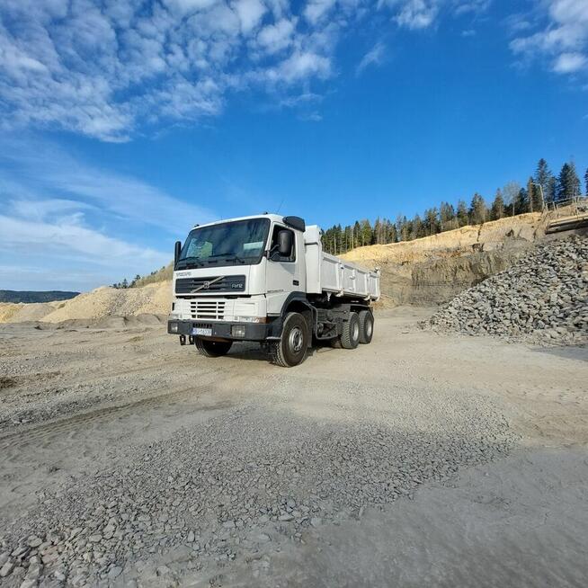 BIESTER transport wywrotką, kruszywa drogowe