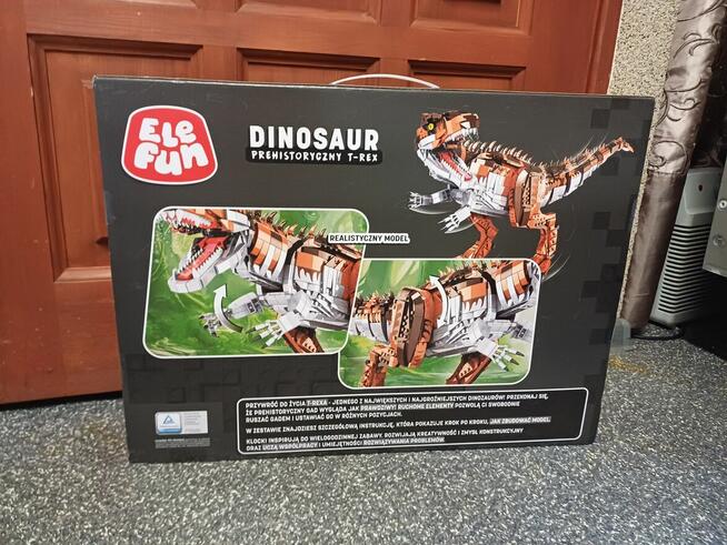 Nowy zestaw klocków EleFun Dinosaur