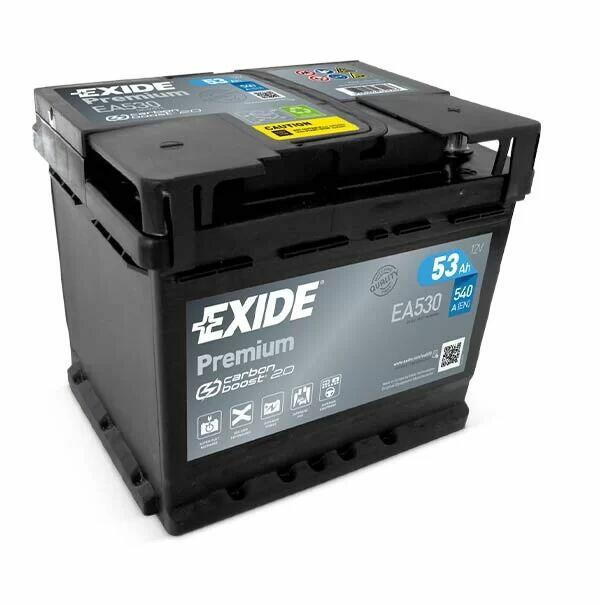 Akumulator Exide Premium 53Ah 540A PRAWY PLUS