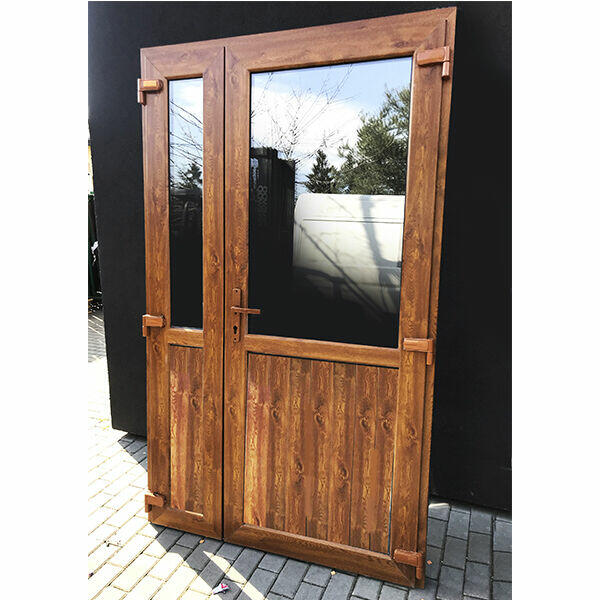 Drzwi PCV 125x210 Złoty Dąb