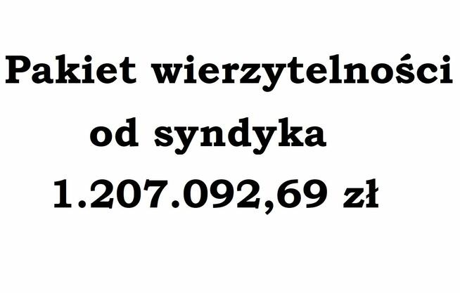 Syndyk sprzeda pakiet wierzytelności