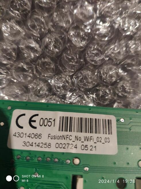 Moduł , elektronika panelu pralko-suszarki Candy