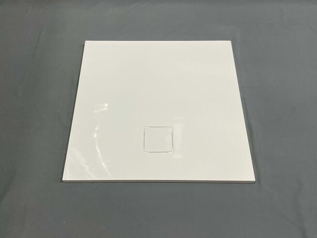 Brodzik 90x90 cm, prostokątny, marmur syntetyczny