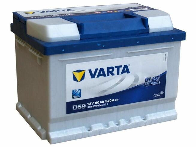 Akumulator Varta Blue Dynamic D59 60Ah/540A