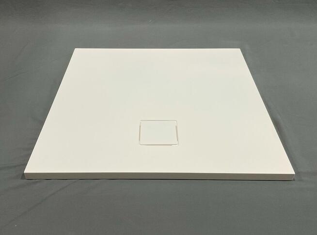 Brodzik 90x90 cm, prostokątny, marmur syntetyczny