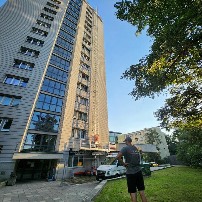 Podest Ruchomy Masztowy Podnośnik Platforma Scanclimber