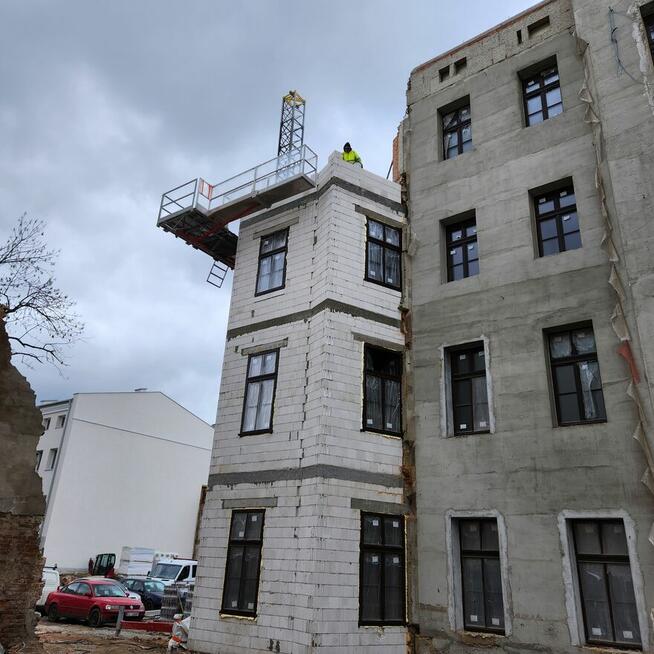 Wypożyczalnia Podestów Ruchomych Podnośnik Winda Budowlana