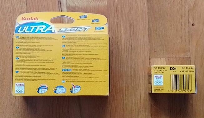 Zabytek Oryginalny Kodak Aparat Jednorazowy - 9 / 2004