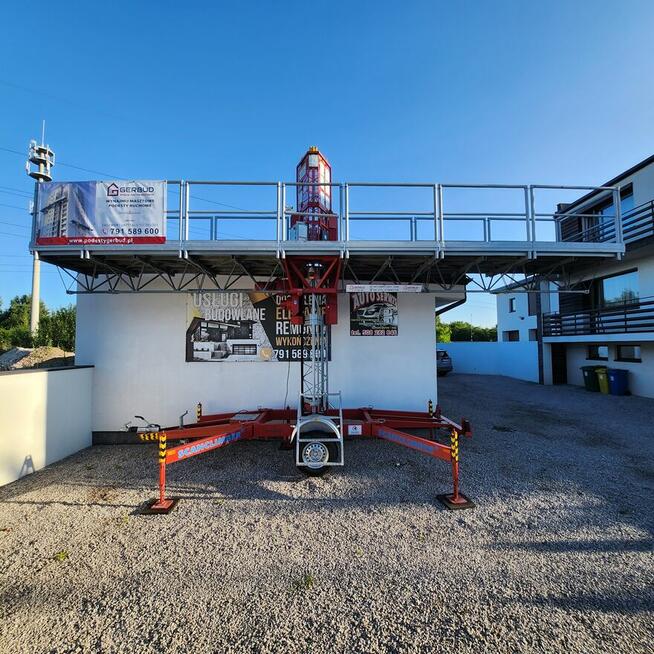Podest Ruchomy Masztowy Podnośnik Platforma Scanclimber
