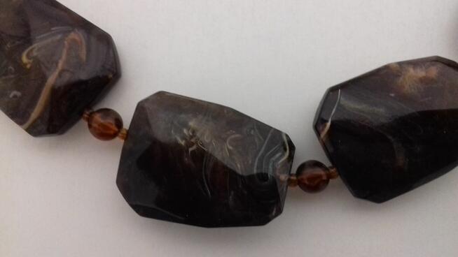 Korale brązowe, do sprzedania