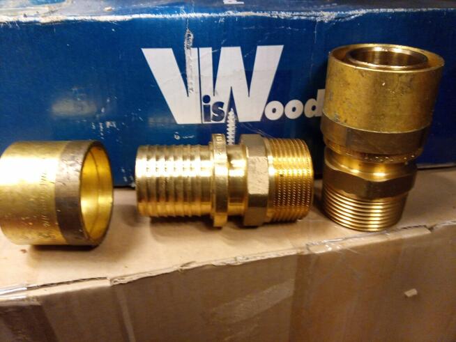 TECE fi40 kształtki przejścia z fi40 na 1 1/4KOLANO 40X40 MM