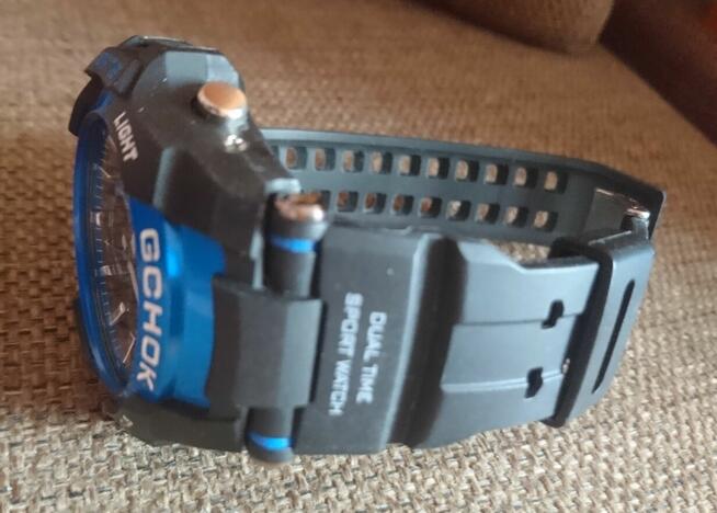 G-chok WR 5 Bar analogowo cyfrowy podświetlany 3rodzaje