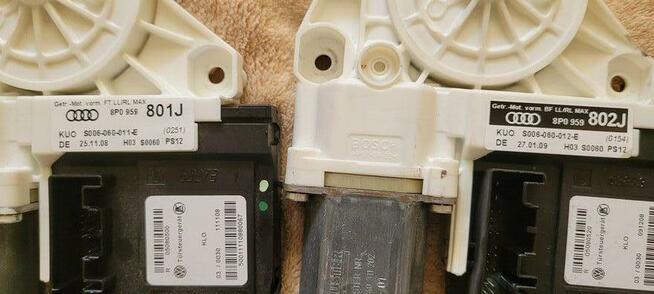 Moduły drzwi przód Audi A3 S3 RS3 8P 8P0959801J 802J