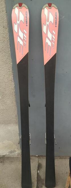 Narty carvingowe HEAD XENON + kijki