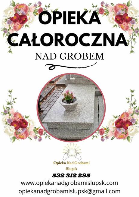 Sprzątanie grobów, mycie grobów Słupsk