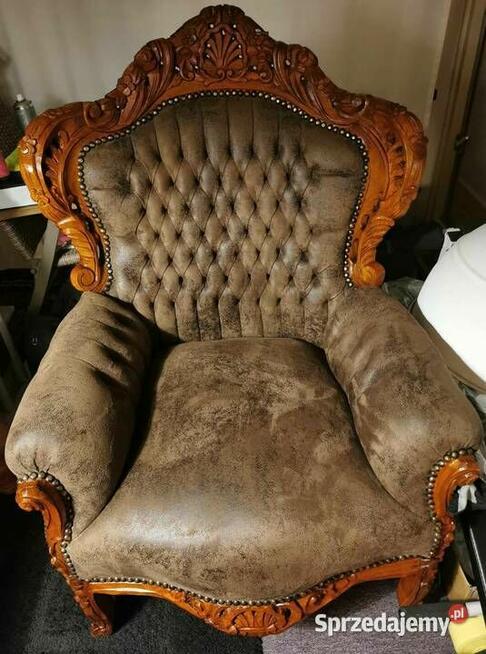 Piękne Fotele w stylu barokowym Barok JAK NOWE