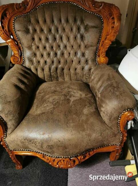 Piękne Fotele w stylu barokowym Barok JAK NOWE