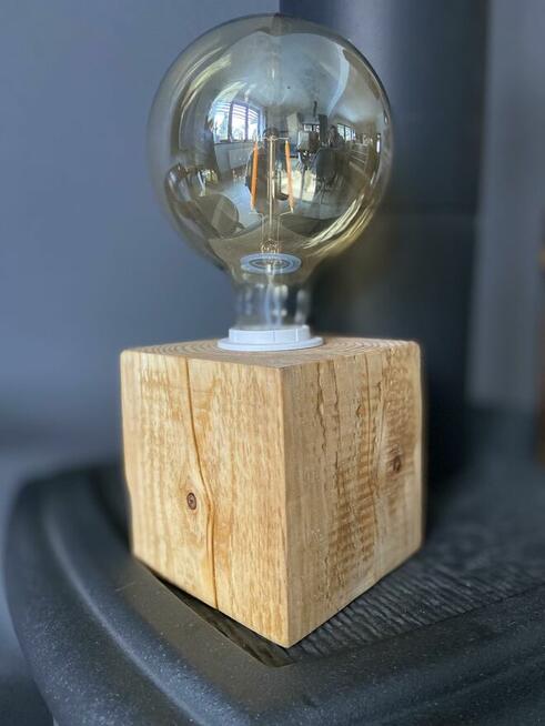 Rękodzieło Lampa hand made loft