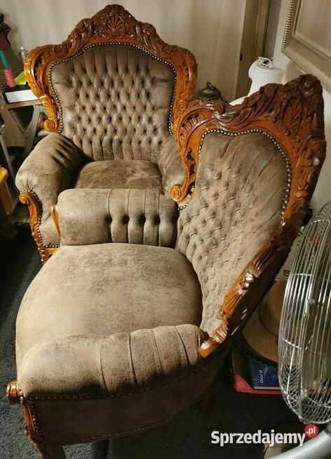 Piękne Fotele w stylu barokowym Barok JAK NOWE