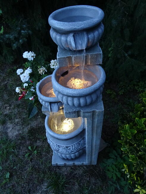 FONTANNA OGRODOWA GALICJA wys. 114cm !ośw.LED!