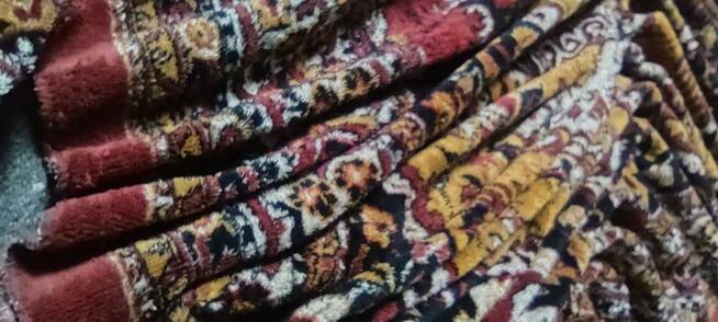 Kobierzec prastary Tapiceria wzór niezwykły gratis wysyłka