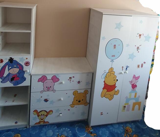 Sprzedam meble dziecięce seria Kubuś Puchatek Disney postaci