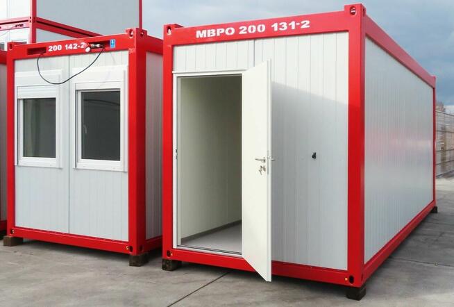 Kontenery budowlane, biurowe, socjalne, sanitarne