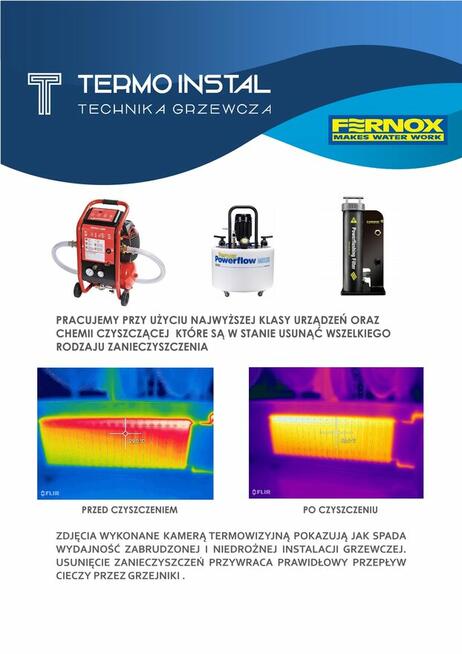 CZYSZCZENIE INSTALACJI C.O.