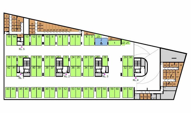 Lokal użytkowy Kolejowa 19 Dzielnica 98 mkw od czerwca 2024