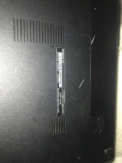 Laptop Dell Inspirion 15 uszkodzony I7