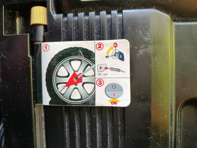 Kompresor/pompka do kół FIAT