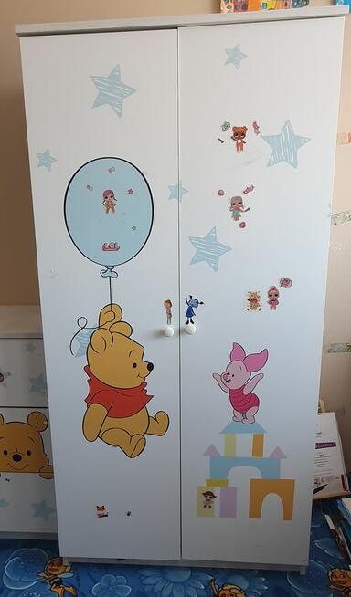 Sprzedam meble dziecięce seria Kubuś Puchatek Disney postaci