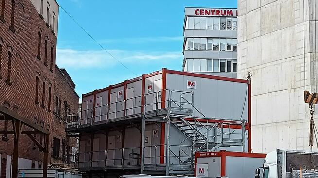 Kontenery budowlane, biurowe, socjalne, sanitarne