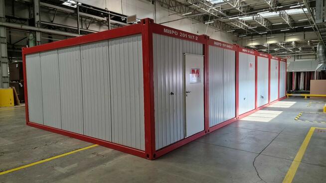 Kontenery budowlane, biurowe, socjalne, sanitarne