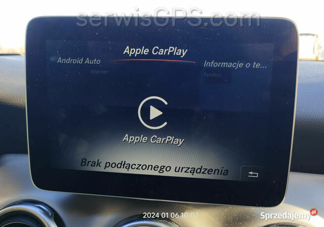 Mercedes CarPlay Android Auto Aktywacja Comand NTG Olsztyn