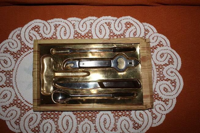 Komplet barowy w pudełku Cieszyn 1982 rok PRL