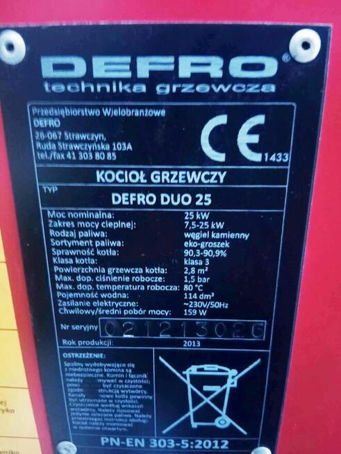 Kocioł grzewczy na ekogroszek z podajnikiem