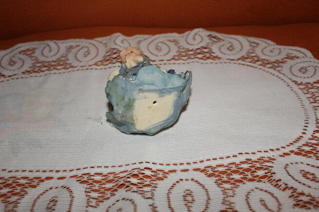 Figurka aniołek PRL