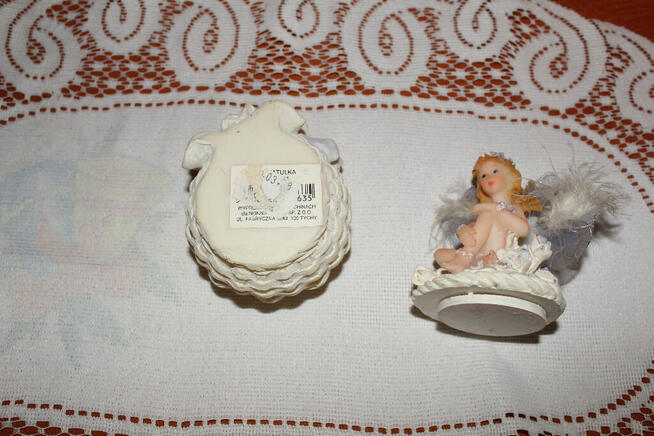 Pudełko aniołek PRL