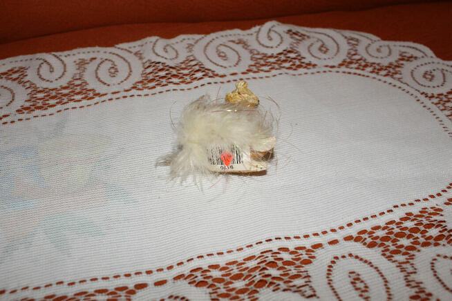 Figurka siedząca baletnica PRL