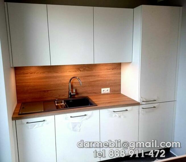 Skręcanie, montaż mebli kuchennych. Wymiana/docinanie blatów